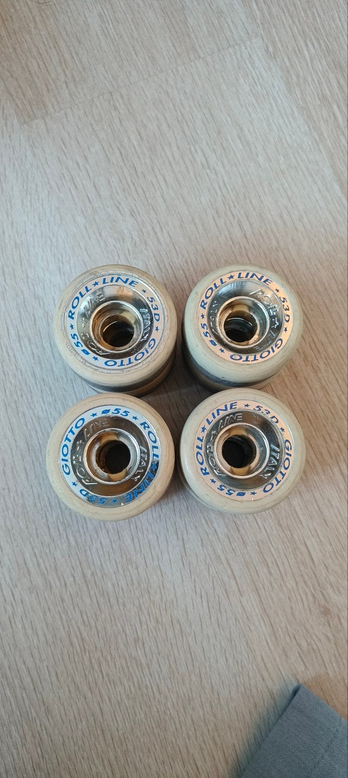 Roll-Line Giotto 53D Wielen (8 stuks), Ophalen of Verzenden, Gebruikt