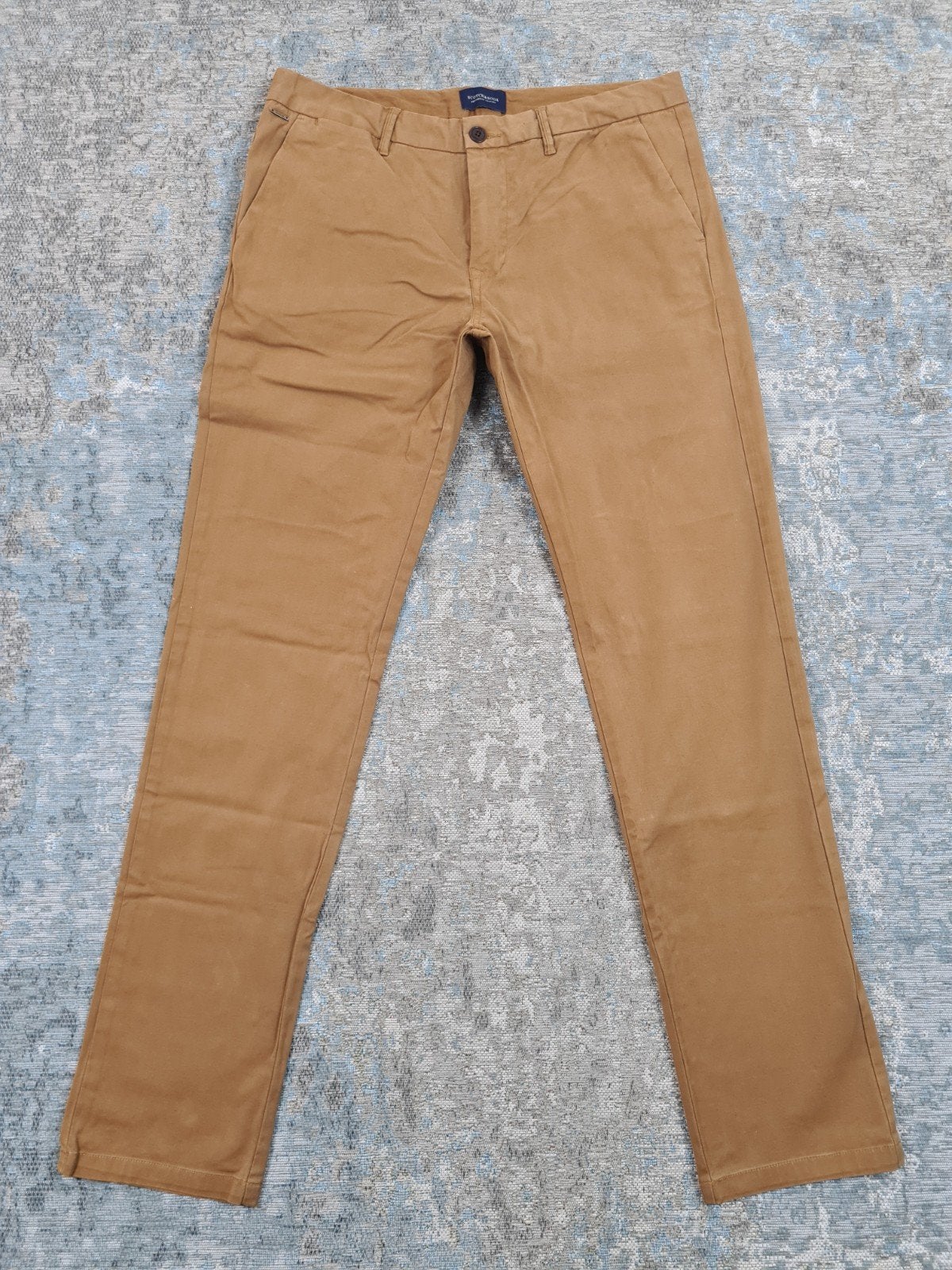 Scotch and Soda STUART W32 L32 Slim STRETCH Bronno3232 Chino, https://scotch-soda.eu/pages/contact, Zo goed als nieuw, Scotch and Soda