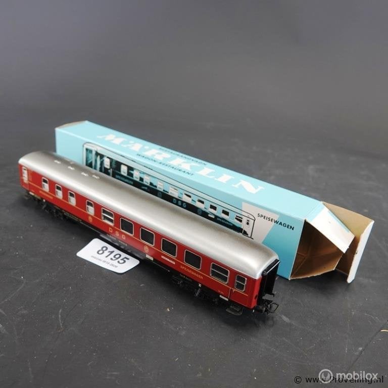 Online Veiling: Märklin restauratierijtuig (Speisewagen) ..., Gebruikt