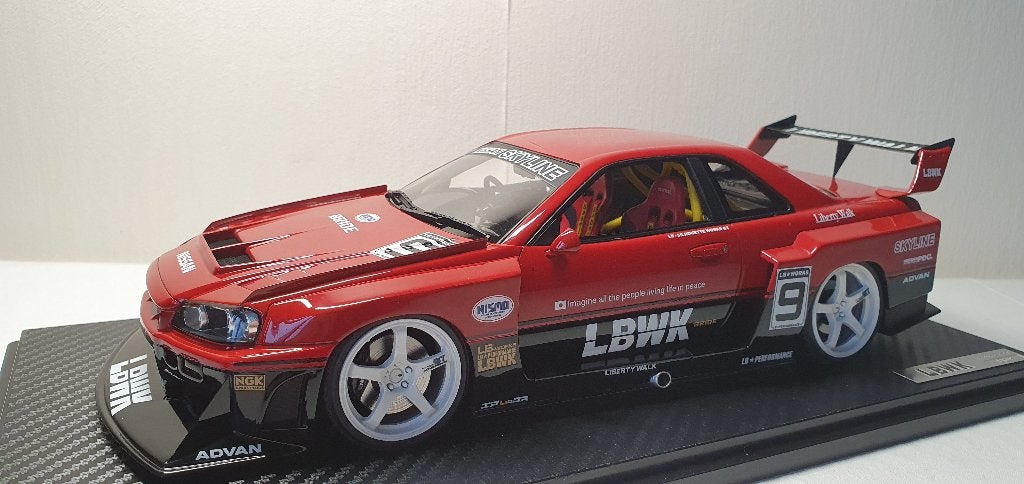 IGNITION Nissan Skyline LB-ER34 Super Silhouette #9, Ophalen of Verzenden, Nieuw, Auto, Overige merken
