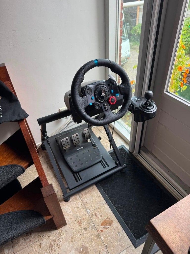 Logitech G29 + Shifter + super stevig verstelbaar frame, Ophalen, Zo goed als nieuw, Logitech
