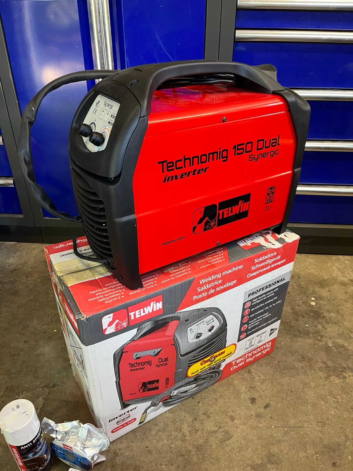 Nieuw Telwin Technomig 150 Dual Synergic Inverter, Ophalen of Verzenden, Nieuw, 150 tot 250 ampère, Inverter