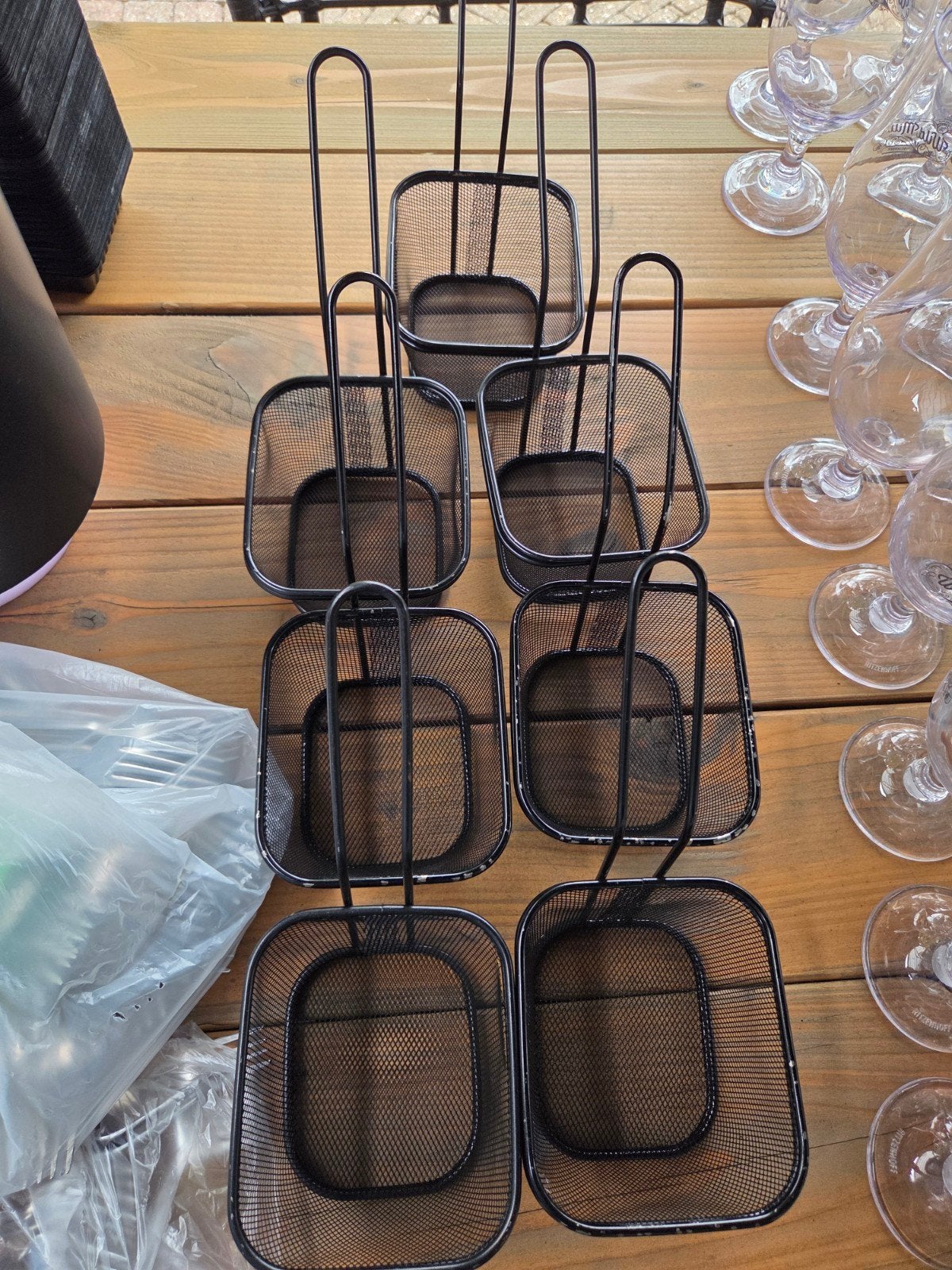 7 Frituurmandjes, Ophalen of Verzenden