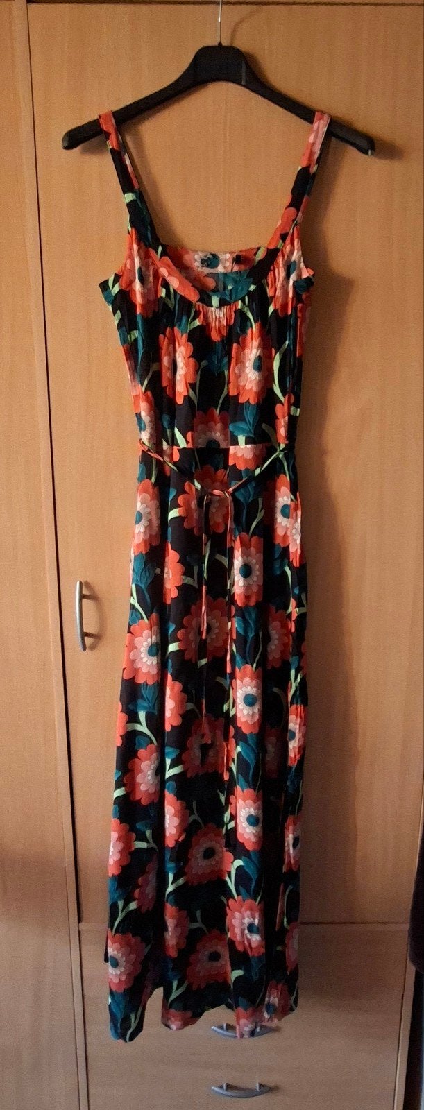 King Louie maxi jurk met bloemenprint, Kleding | Dames, Meerkleurig, Ophalen of Verzenden, King Louie, Maat 34 (XS) of kleiner
