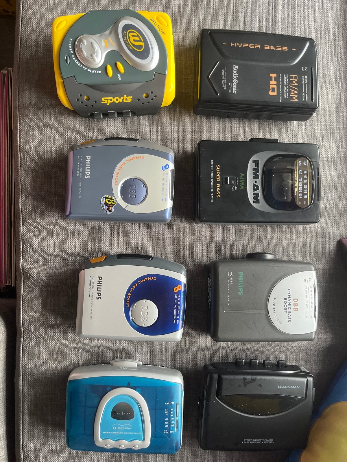 Diverse Walkmans - Vintage Cassettespelers Collectie, Ophalen of Verzenden, Walkman