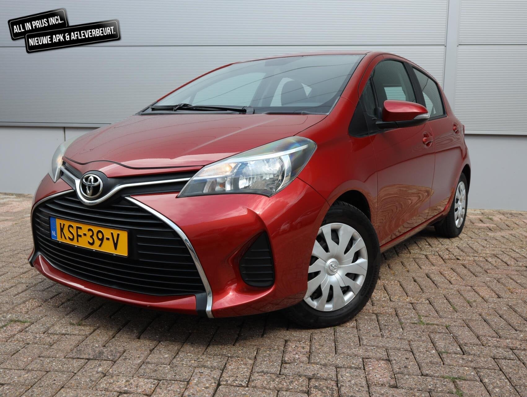 Toyota Yaris 1.0 VVT-i Trend (Vol Opties) 100% Onderhouden, Auto's, Dealer onderhouden, Gebruikt, Euro 6, Met garantie (alle)