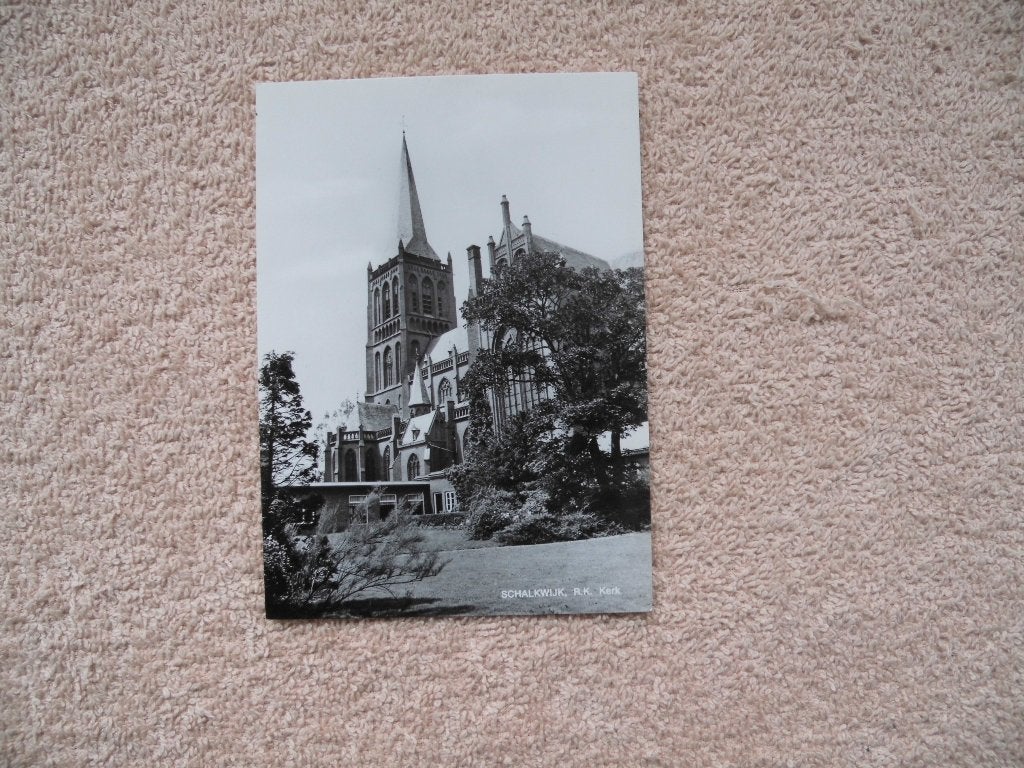 Schalkwijk, R.K. Kerk., Ophalen of Verzenden, 1940 tot 1960, Ongelopen