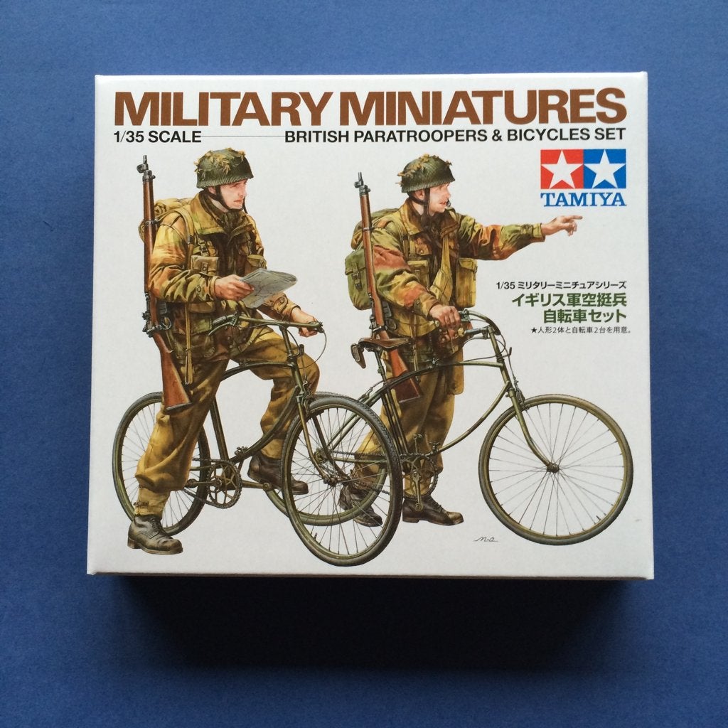 Tamiya	35333	British Paratrooper Bicycle set 	1/35, Verzenden, Nieuw, 1:35 tot 1:50