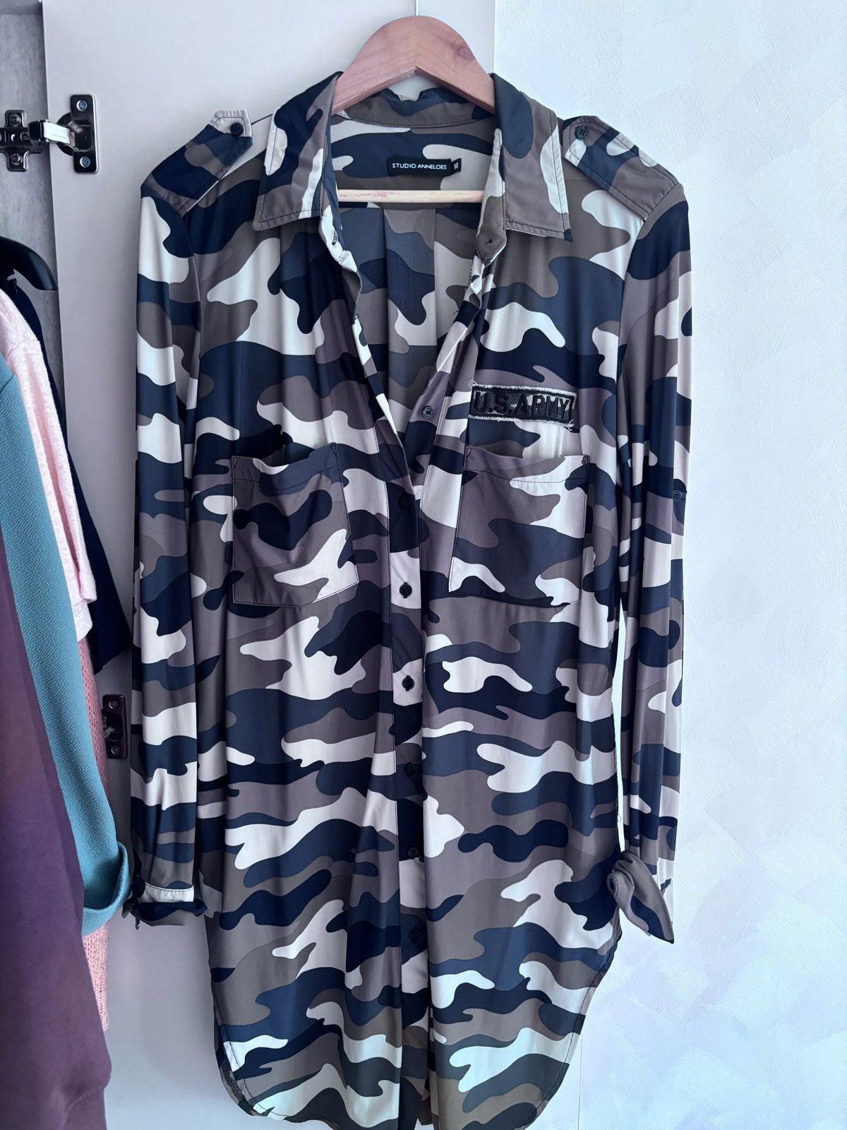 Studio Anneloes camouflage tuniek/hemd  M, Maat 38/40 (M), Meerkleurig, Ophalen of Verzenden, Zo goed als nieuw