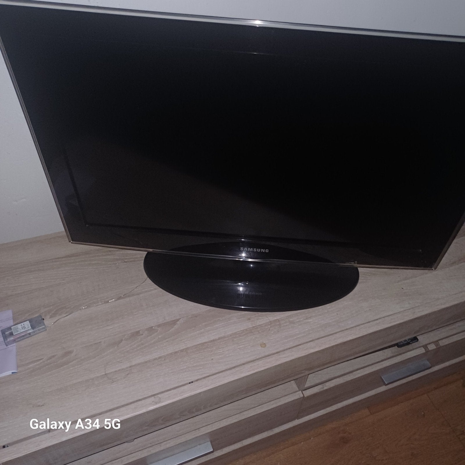 Samsung LE32D450G1W 32 inch LCD TV, Ophalen, Gebruikt, 50 Hz, 80 tot 100 cm