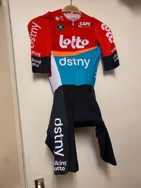 Tijdritpak lotto dstny vermarc van renner Cédric Beullens, Rogelli, Heren, Nieuw, Ophalen of Verzenden