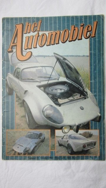Het Automobiel nr 19 October1981 – Lamborghini – Matra – Vol, Boeken, Ophalen of Verzenden, Zo goed als nieuw