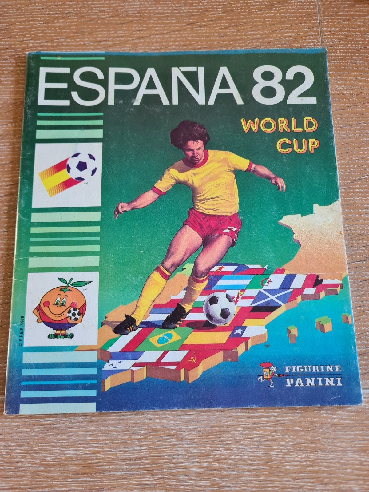 panini worldcup 82, Hobby en Vrije tijd, Stickers en Plaatjes, Ophalen of Verzenden, Zo goed als nieuw, Sticker