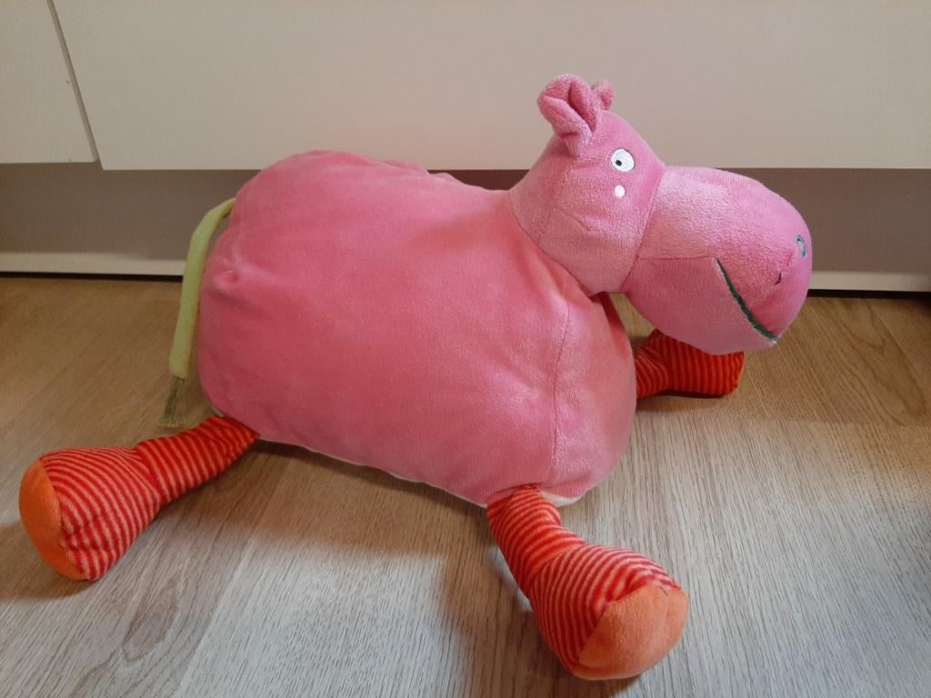 IKEA nijlpaard knuffel 32 cm barnslig flodhast, Ophalen of Verzenden