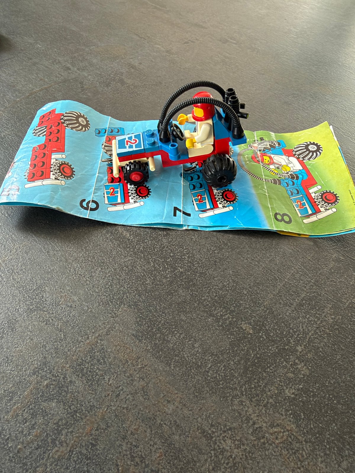 Lego 6502 Copter Transport - Vintage Legoland Set, Gebruikt, Lego, Ophalen of Verzenden, Compleet