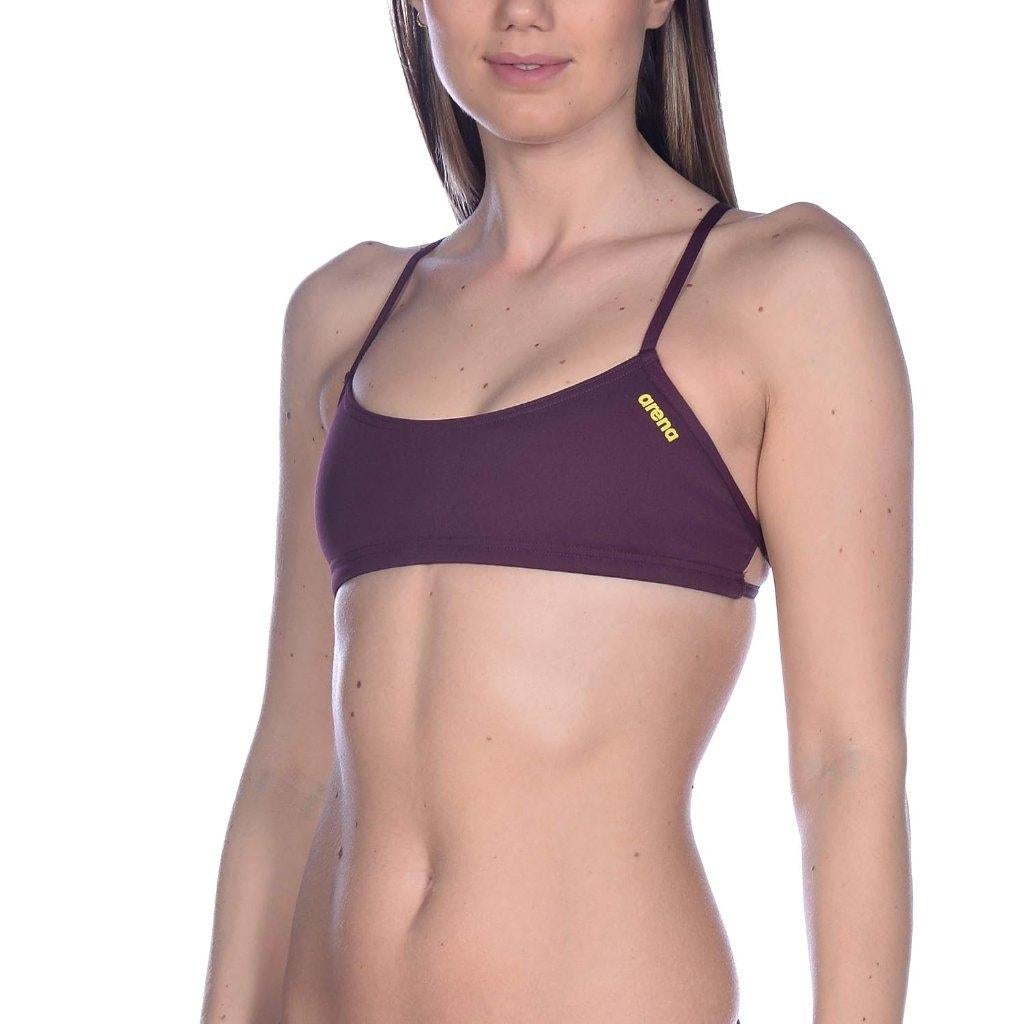 Nieuw Arena W Bandeau Play Bikini Top Red Wine Yellow Star, Kleding | Dames, Badmode en Zwemkleding, C.da Cisterna, 84/85 62029 Tolentino (MC) Italië