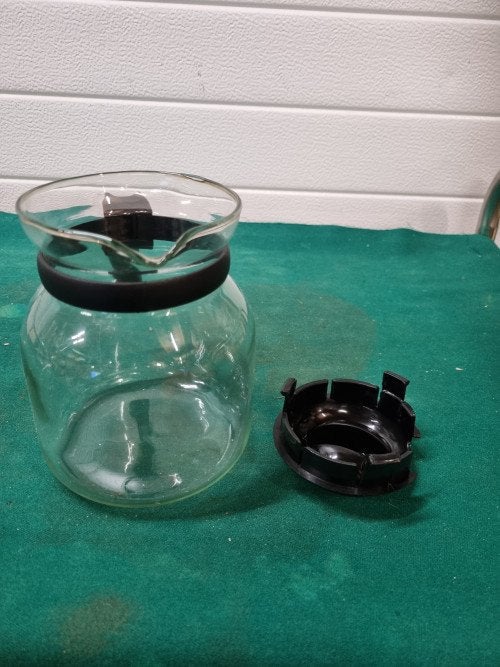 koffiekan glas, Ophalen of Verzenden, 'T Olde Gre-j, Info@toldegrej.nl, Endepoelstraat 20f Didam