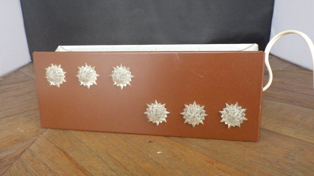 vintage bedlampjes, Gebruikt, Bedlamp, E14 (klein), Meerkleurig