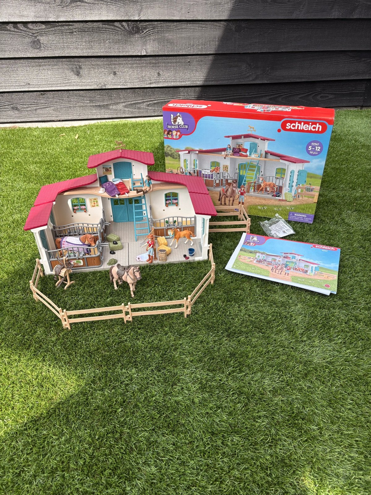 Schleich Horse Club Paardenstal 42567, Ophalen of Verzenden, Zo goed als nieuw, Jongen of Meisje