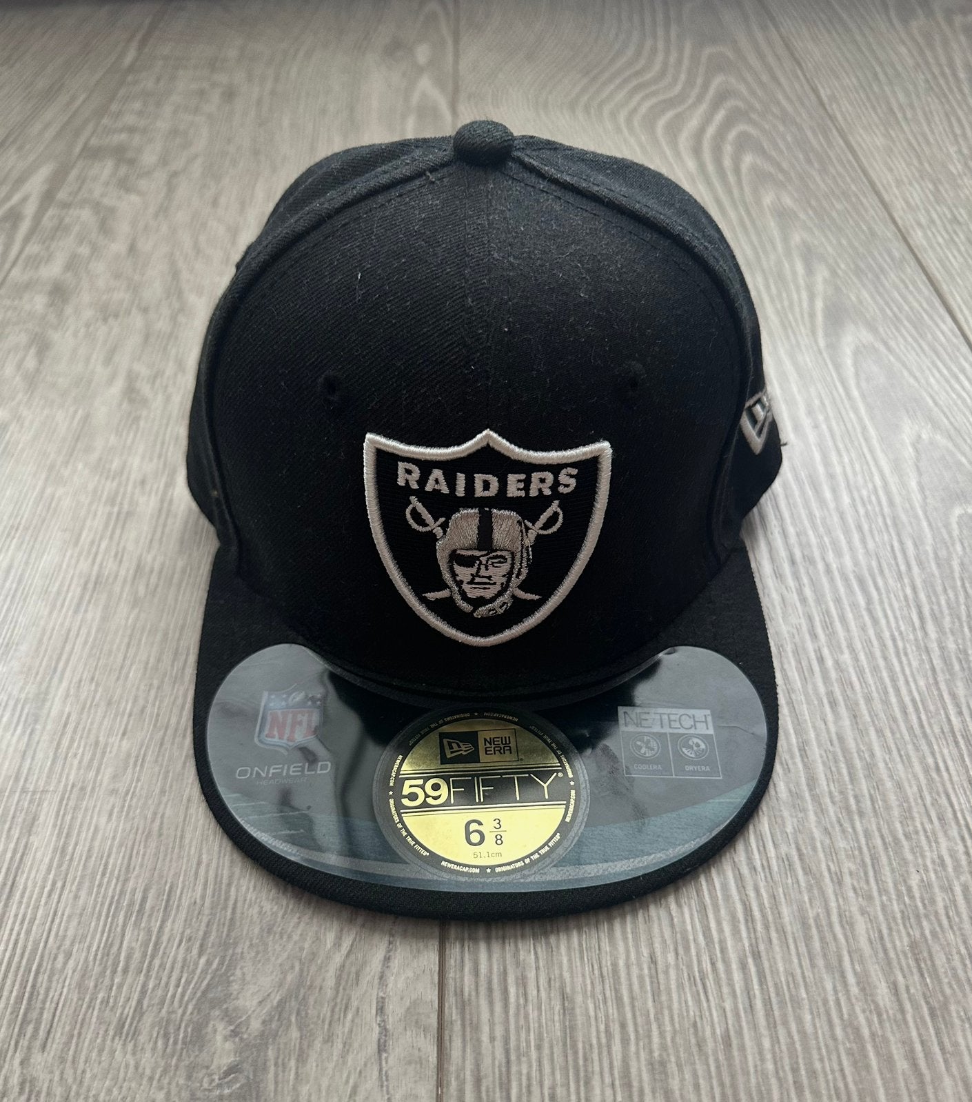 NFL Raiders pet, Ophalen of Verzenden, Zo goed als nieuw, Jongen of Meisje, Pet