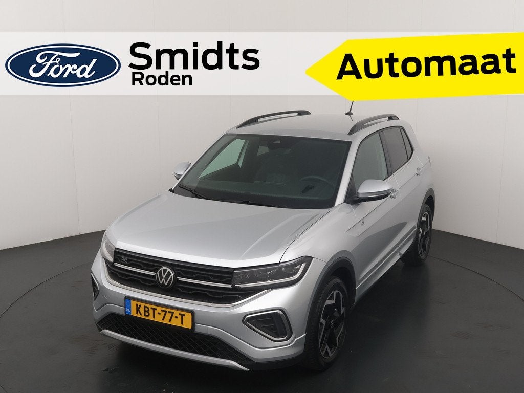 Volkswagen T-Cross 1.5 TSI 150 pk R-Line Edition | Trekhaak, Auto's, Volkswagen, T-Cross, Euro 6, 4 cilinders, Leder en Stof