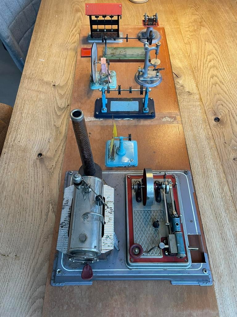 Mooie Wilesco / Fleischmann stoommachine set, Gebruikt, Auto, Groter dan 1:32, Ophalen of Verzenden
