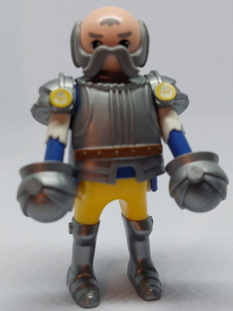 Playmobil 6698 Super 4 Koninklijke Wacht heer Ulf, Gebruikt, Complete set, Overige typen, Ophalen of Verzenden