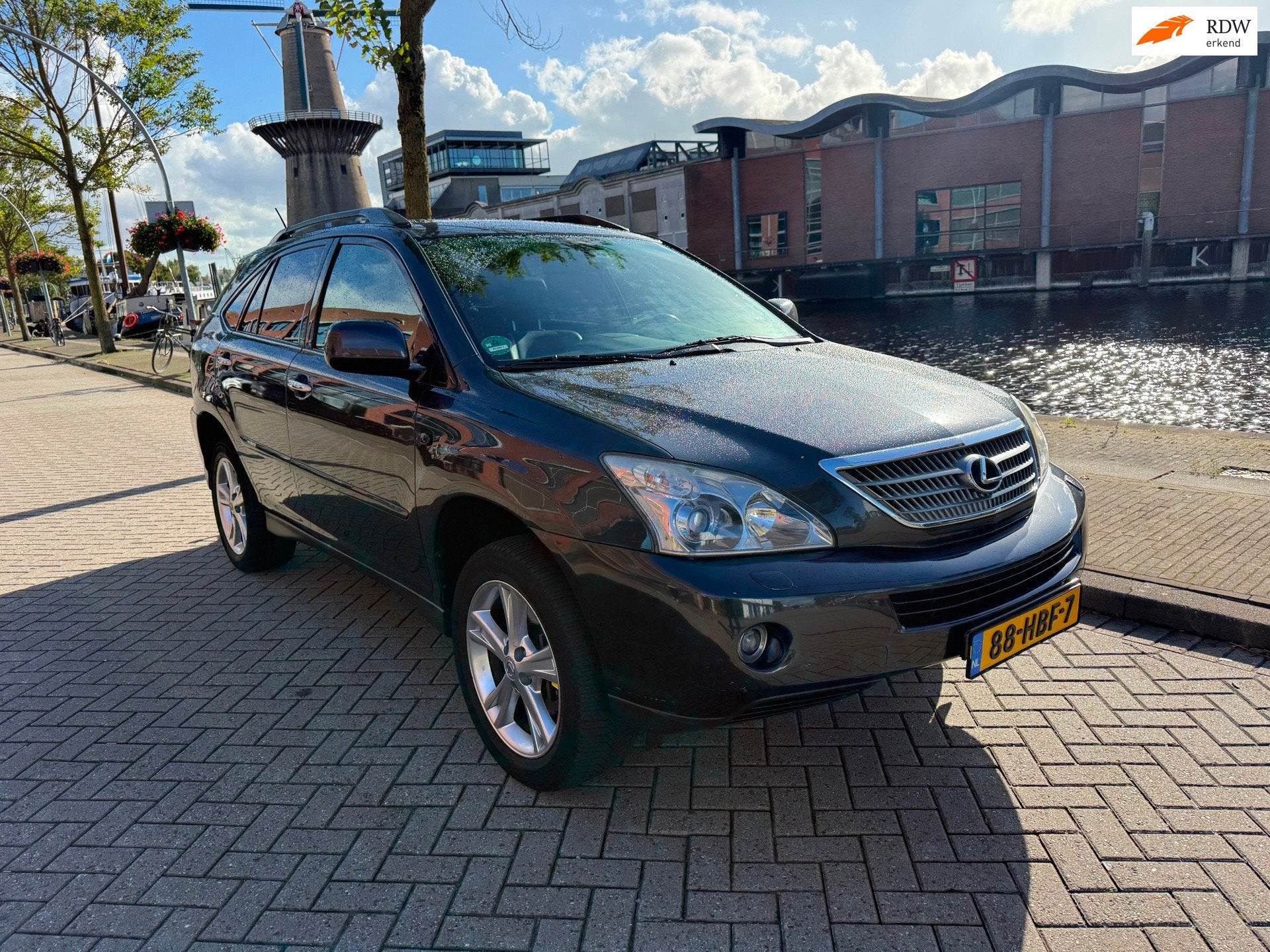 Lexus RX 400h Executive, Auto's, Automaat, Dealer onderhouden, Gebruikt, Zwart