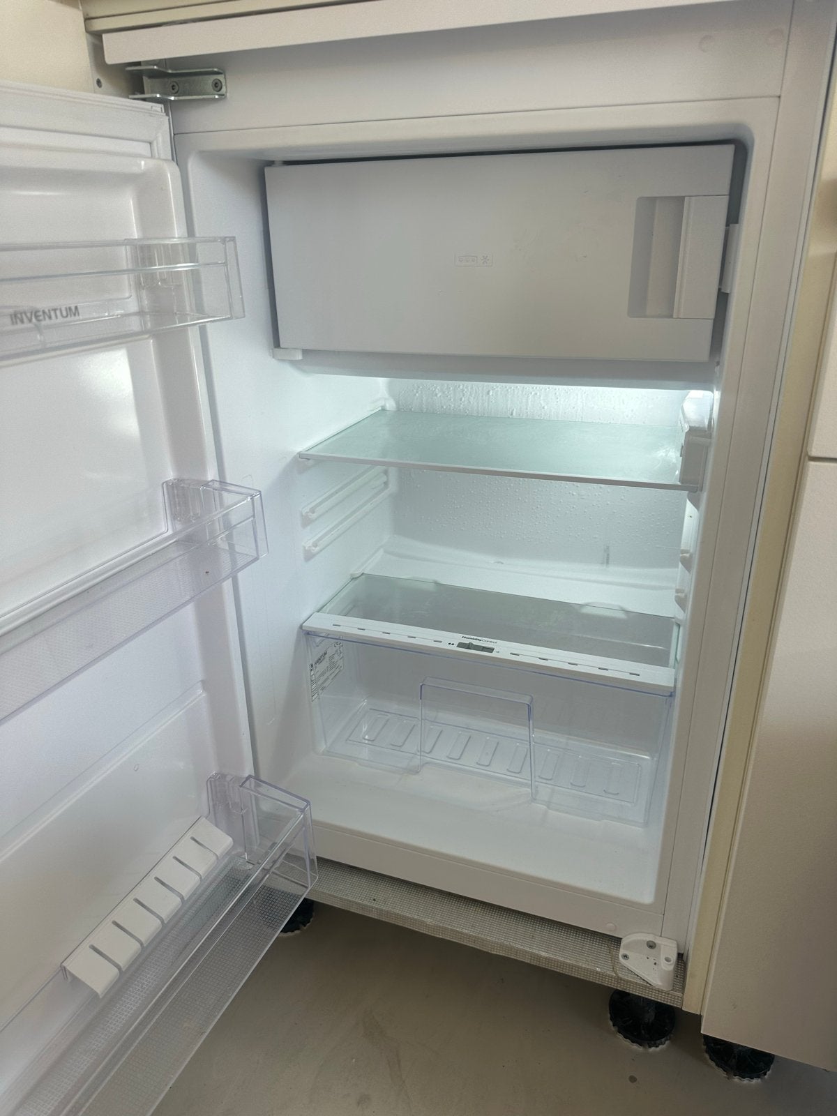 MOET WEG! - Inventum Koelkast met vriesvak, 75 tot 100 liter, Zo goed als nieuw, Energieklasse A of zuiniger, 45 tot 60 cm