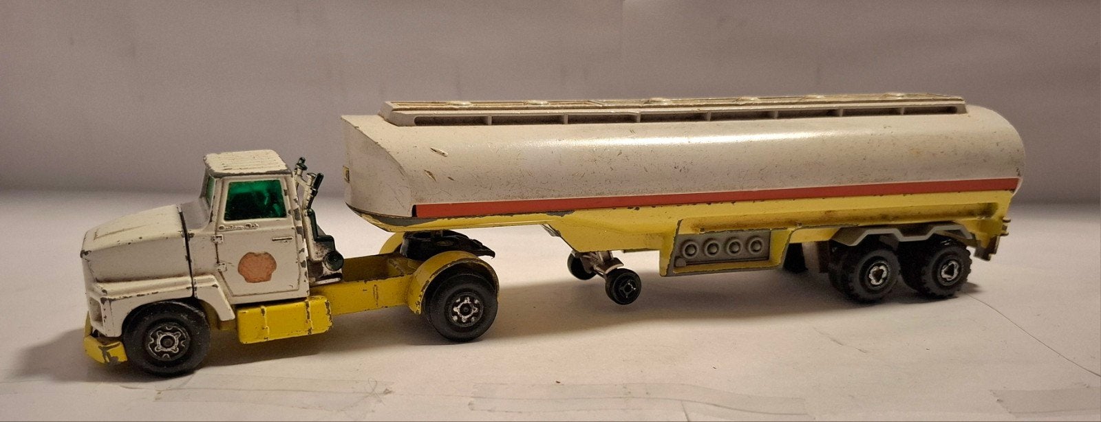 Shell Truck met Oplegger van Majorette, Ophalen of Verzenden, Bus of Vrachtwagen, Lion Toys