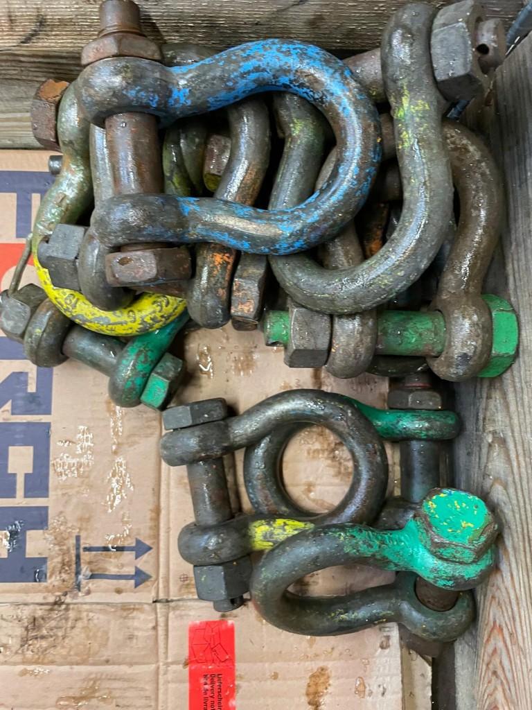 Harpsluiting/shackle 8,5 ton, Ophalen of Verzenden, Gebruikt, Handmatig