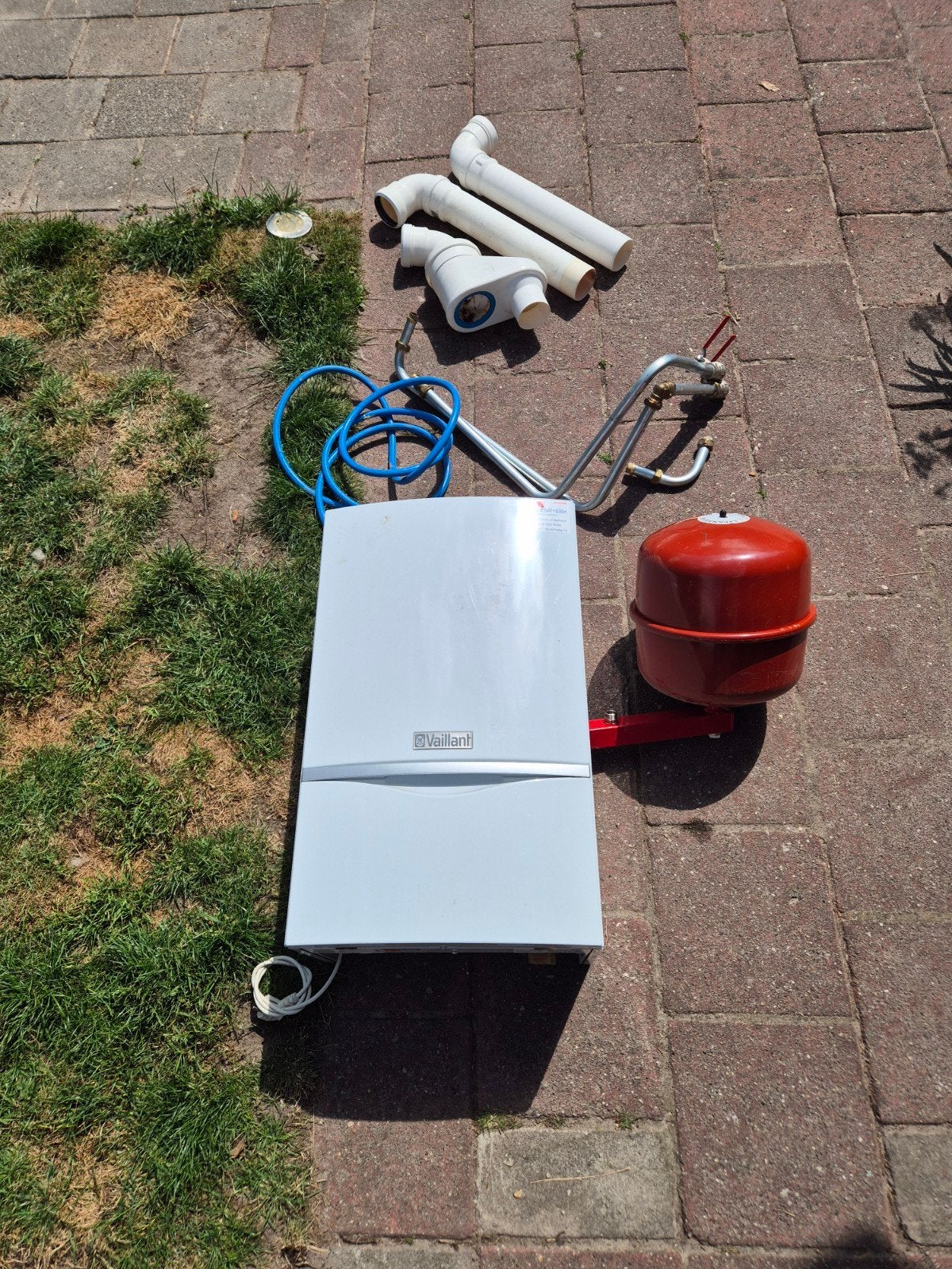 Vaillant hrSOLIDE plus VHR NL 18-22/3-5 HR CV Ketel, Ophalen, Gebruikt, Cv-ketel of Combi-ketel, Hoog rendement (Hr)
