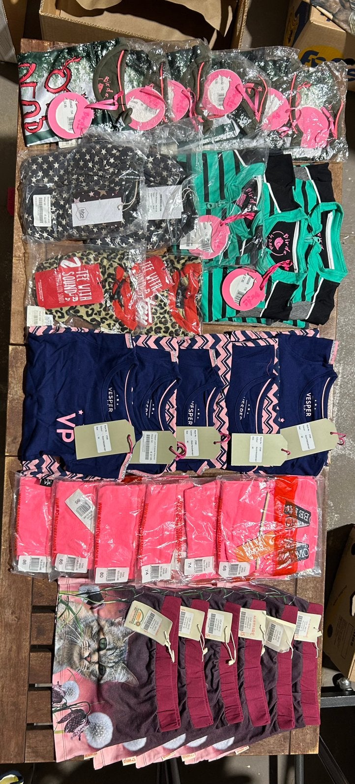 Partij nieuwe baby-kinderkleding, Nieuw, Overige maten, Ophalen of Verzenden, Divers