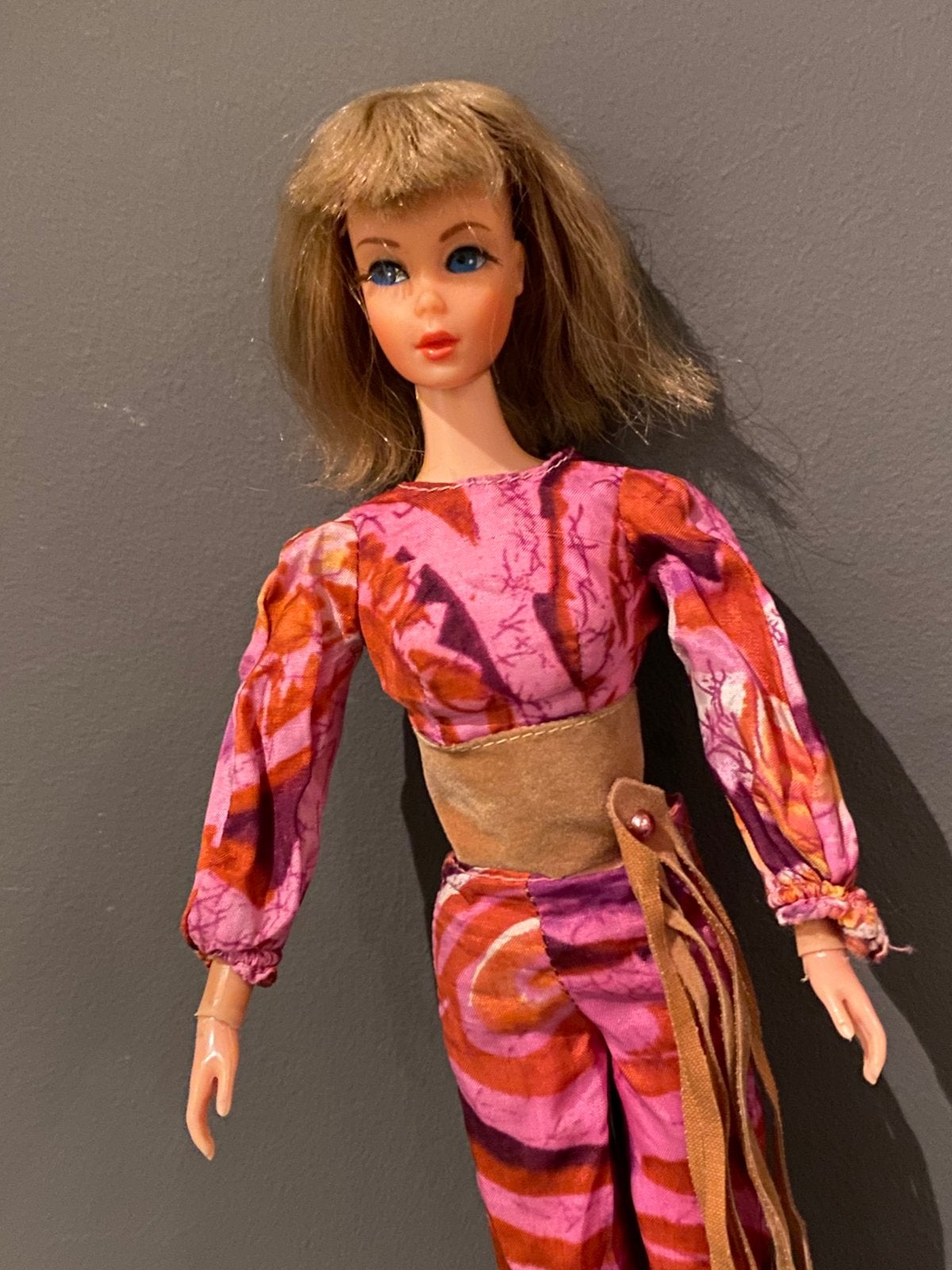 Vintage Barbie MOD 70 s Dramatic New Living Barbie Brunette, Verzenden, Gebruikt, Fashion Doll