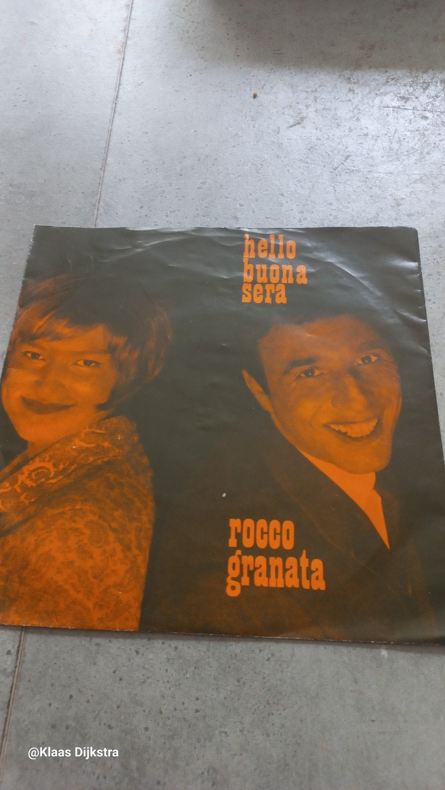 Rocco Granata - Hello Buona Sera, Gebruikt, Pop, Originele persing, 7 inch
