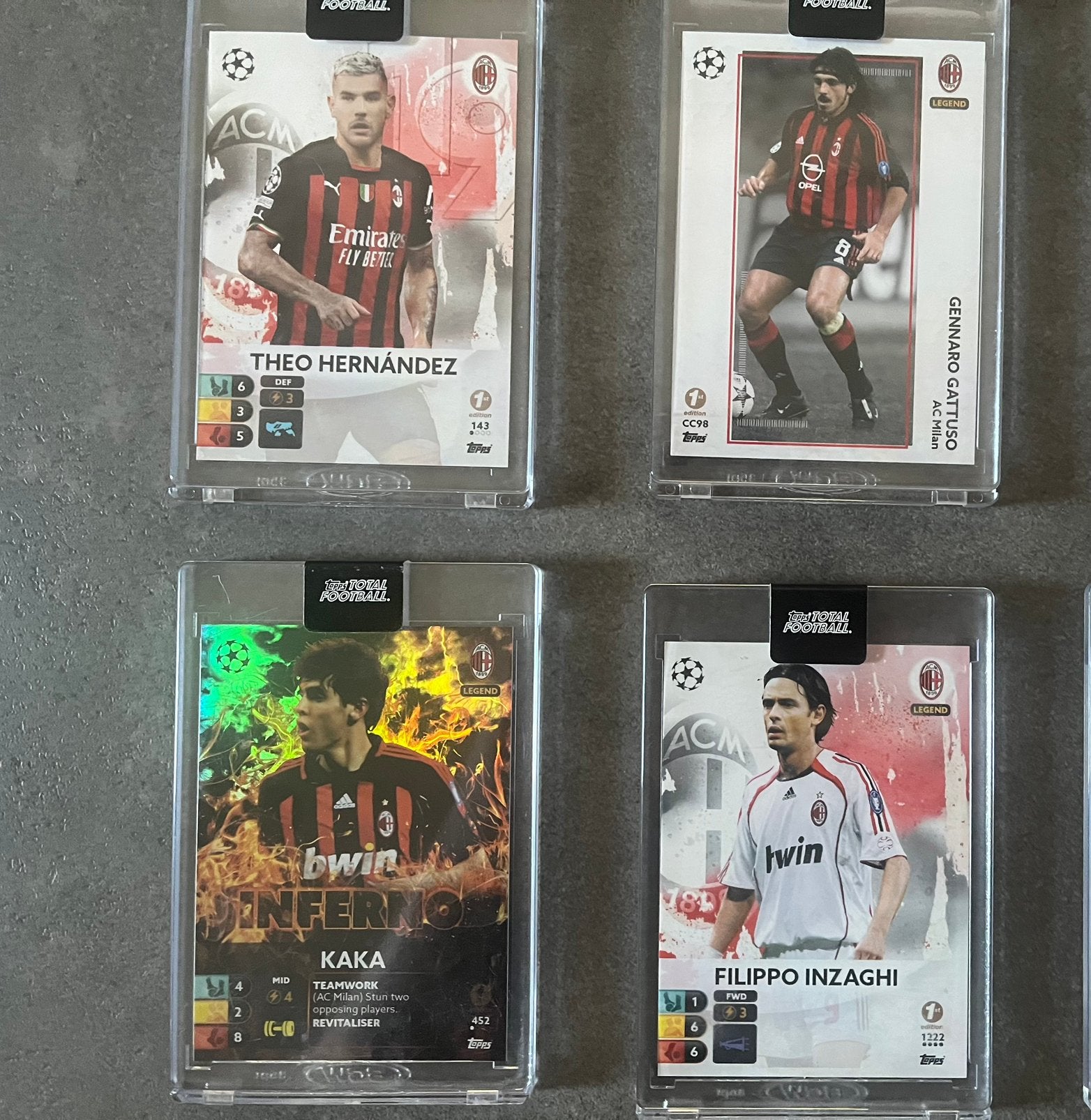 Topps Total Football 2022-23 8 kaarten, inclusief Kaká, Verzenden, Zo goed als nieuw, Meerdere plaatjes