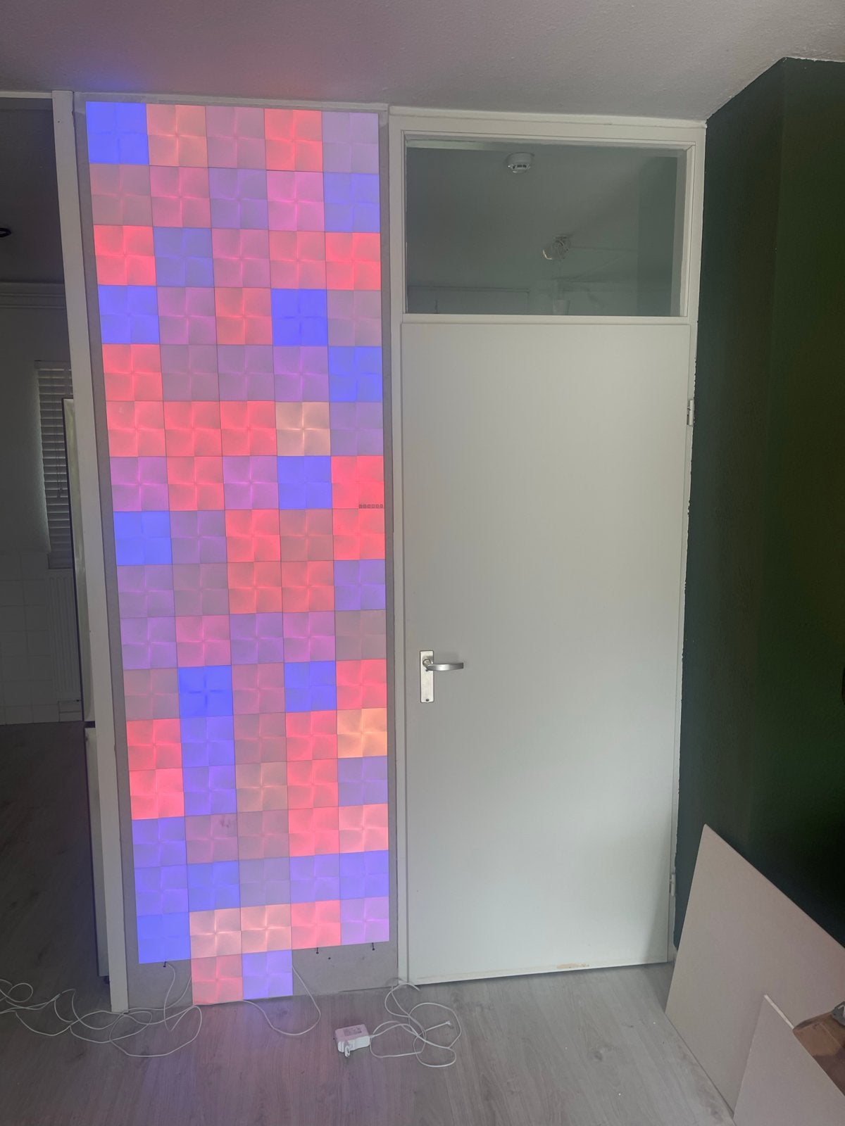 Nanoleaf Canvas Smart Lichtpanelen, Overige merken, Gebruikt, Kunststof, Meerkleurig