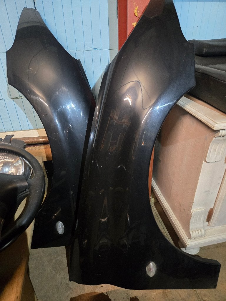 Spatborden Peugeot 206 GTI 1998 >, Gebruikt, Voor, Ophalen of Verzenden, Spatbord