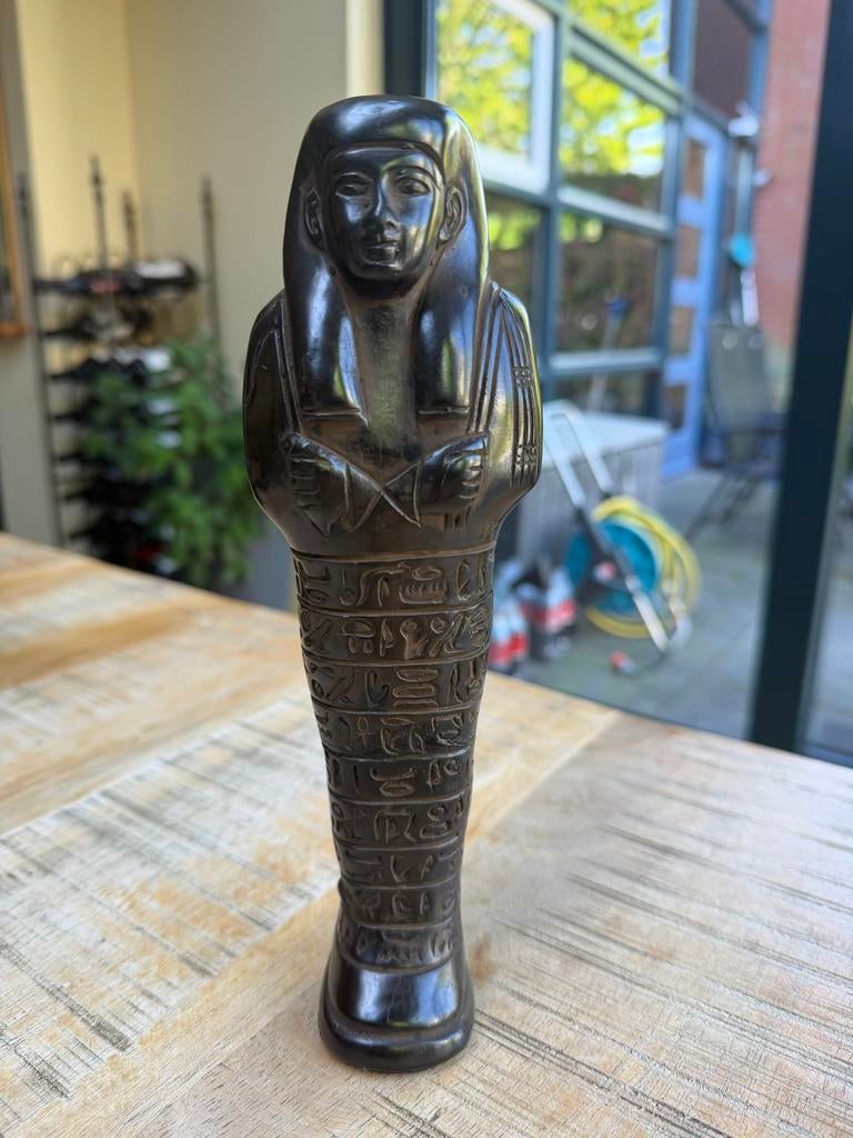 Egyptische Mummie Beeldje - Decoratief beeld, Verzamelen, Ophalen of Verzenden, Gebruikt, Overige typen