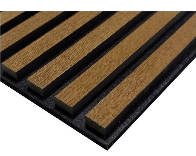 3x Lattenwand Wandpaneel Geolied Eiken 260x52,6cm Nieuw, Ophalen, Nieuw, 260 cm