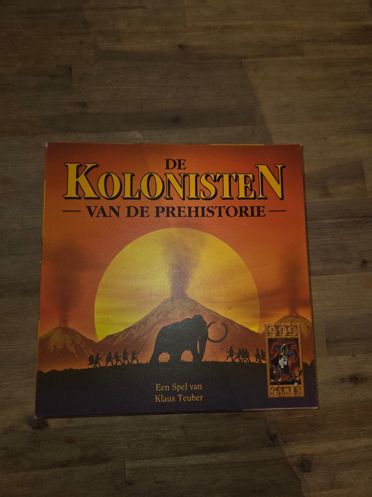 Kolonisten van de Prehistorie - Compleet bordspel, Hobby en Vrije tijd, Drie of vier spelers, Ophalen of Verzenden, Zo goed als nieuw