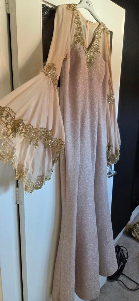 Avondjurk, Kleding | Dames, Gelegenheidskleding, Ophalen of Verzenden, Zo goed als nieuw, Maat 38/40 (M), Galajurk