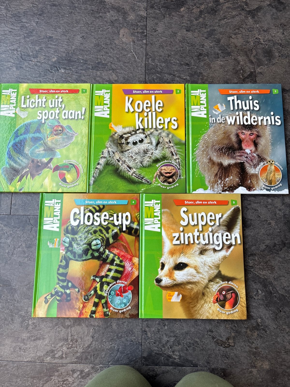 Animal Planet Boekenreeks - 5 delen, Boeken, Natuur, Ophalen of Verzenden, Zo goed als nieuw, Natuur algemeen