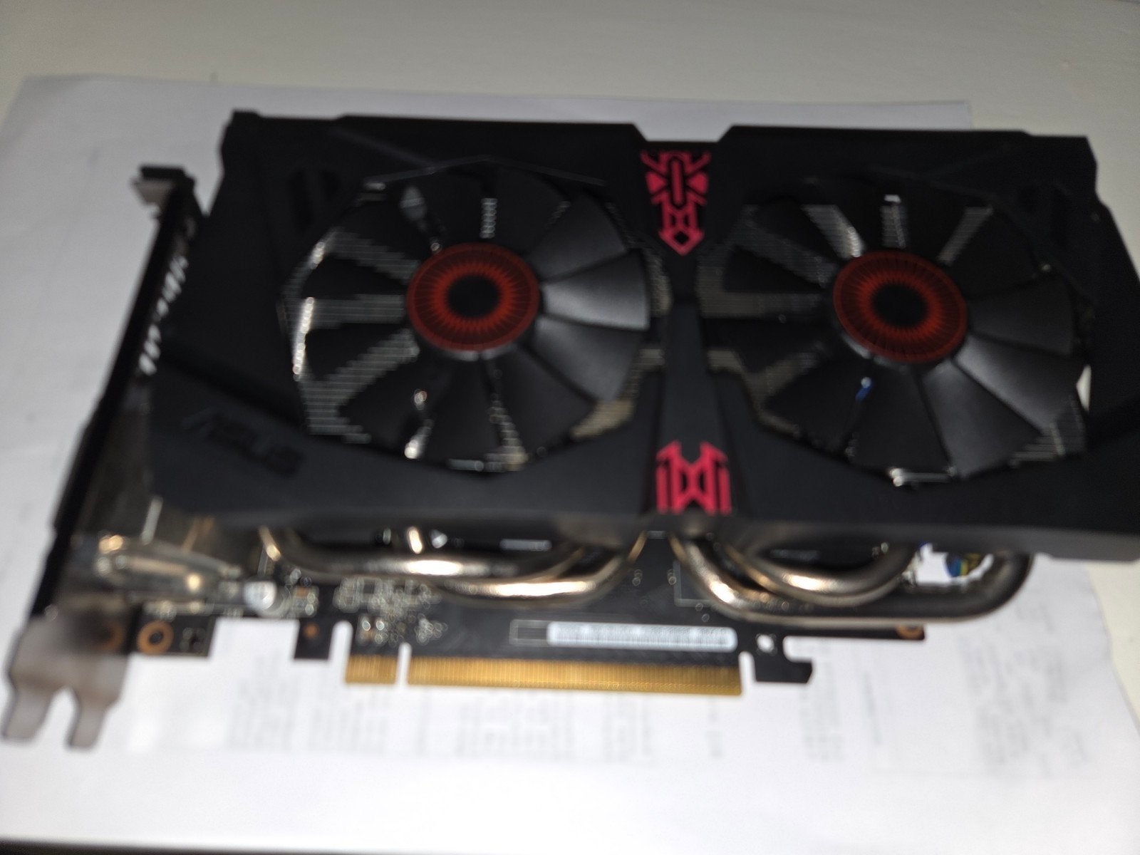 Pc    Asus Strix GTX 960 4GB  graphics card, Ophalen of Verzenden, Zo goed als nieuw, GDDR5, PCI-Express 3