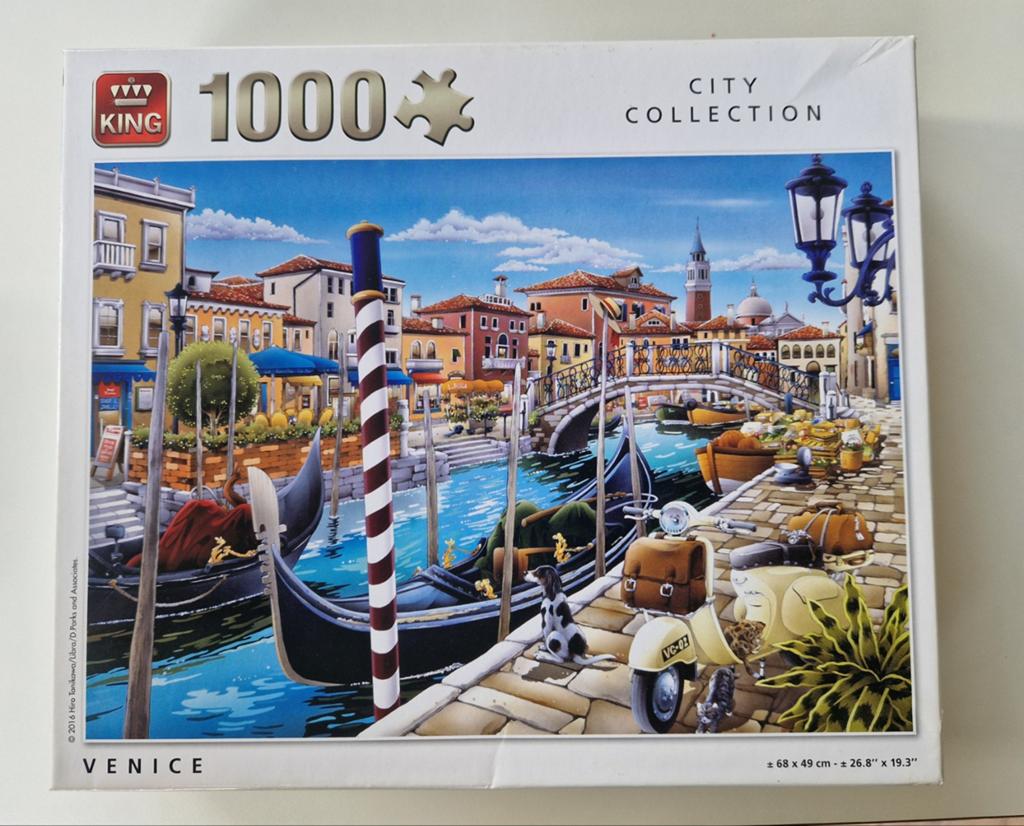 Legpuzzel Venetië - 1000 stuks, Ophalen, 500 t/m 1500 stukjes