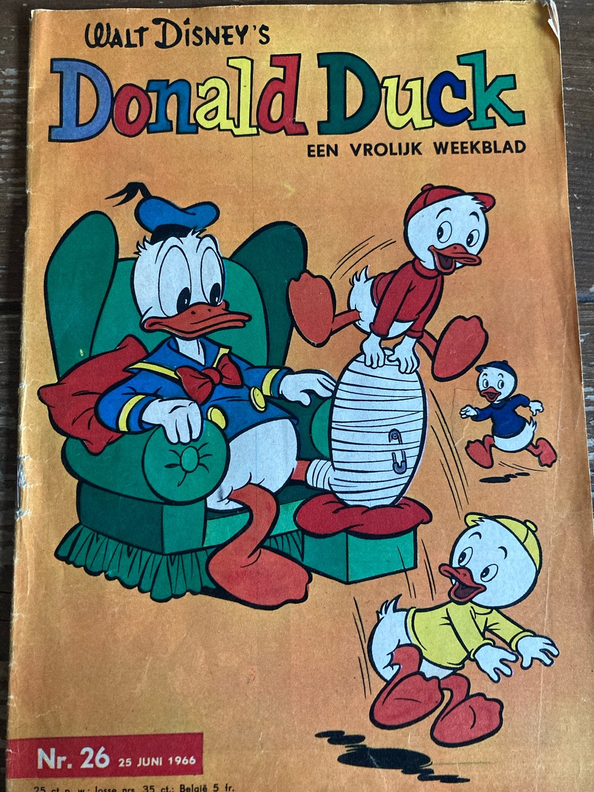 Oude Donald Ducks: 1966, 1969, 1984, 1987, 1992 - Collectors, Meerdere stripboeken, Ophalen of Verzenden, Gelezen