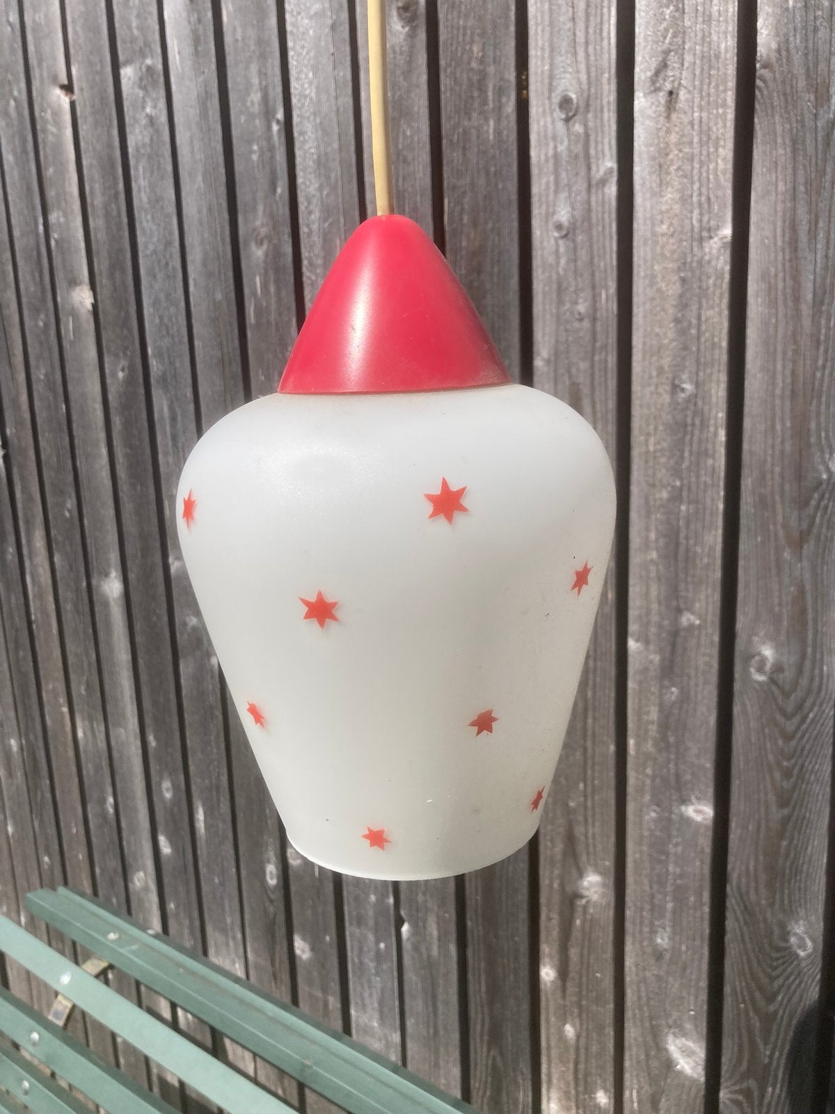Vintage plafond lampbjaren 60, Antiek en Kunst, Ophalen of Verzenden