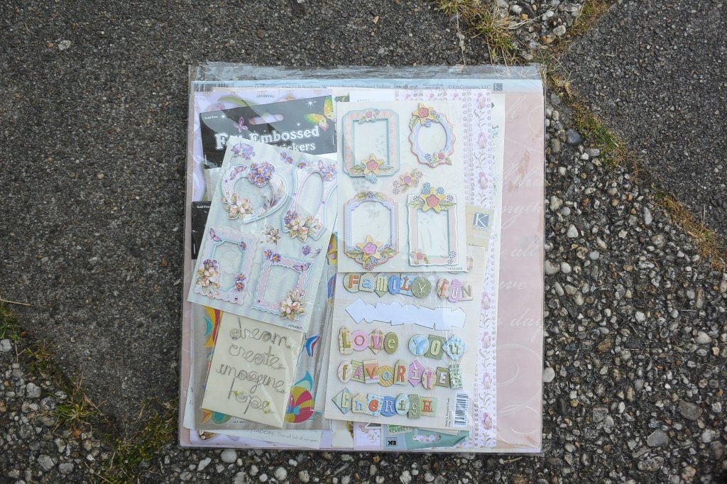 Scrap pakket set Vintage Nostalgisch nieuw, Ophalen of Verzenden, Nieuw, Papier of Karton, Overige merken
