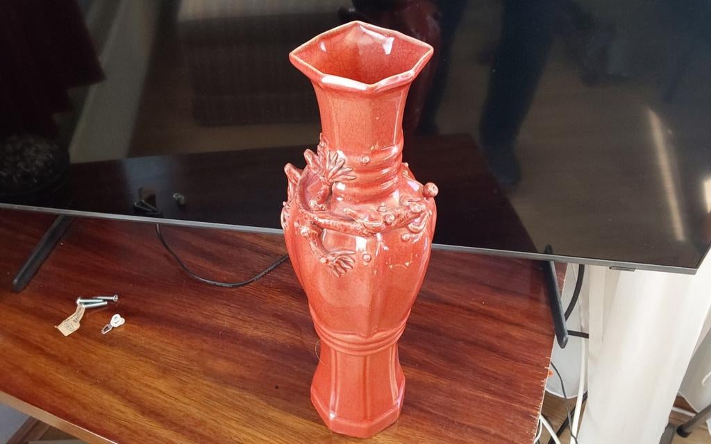 Prachtige chinese vaas, Antiek en Kunst, Ophalen of Verzenden