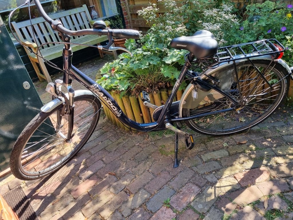 Aldo damesfiets 28 inch, Gebruikt, Velgrem, Versnellingen, Minder dan 47 cm